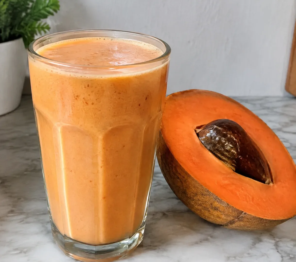 Batido de mamey cubano