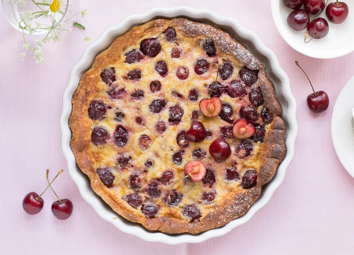 Clafoutis de Cerezas