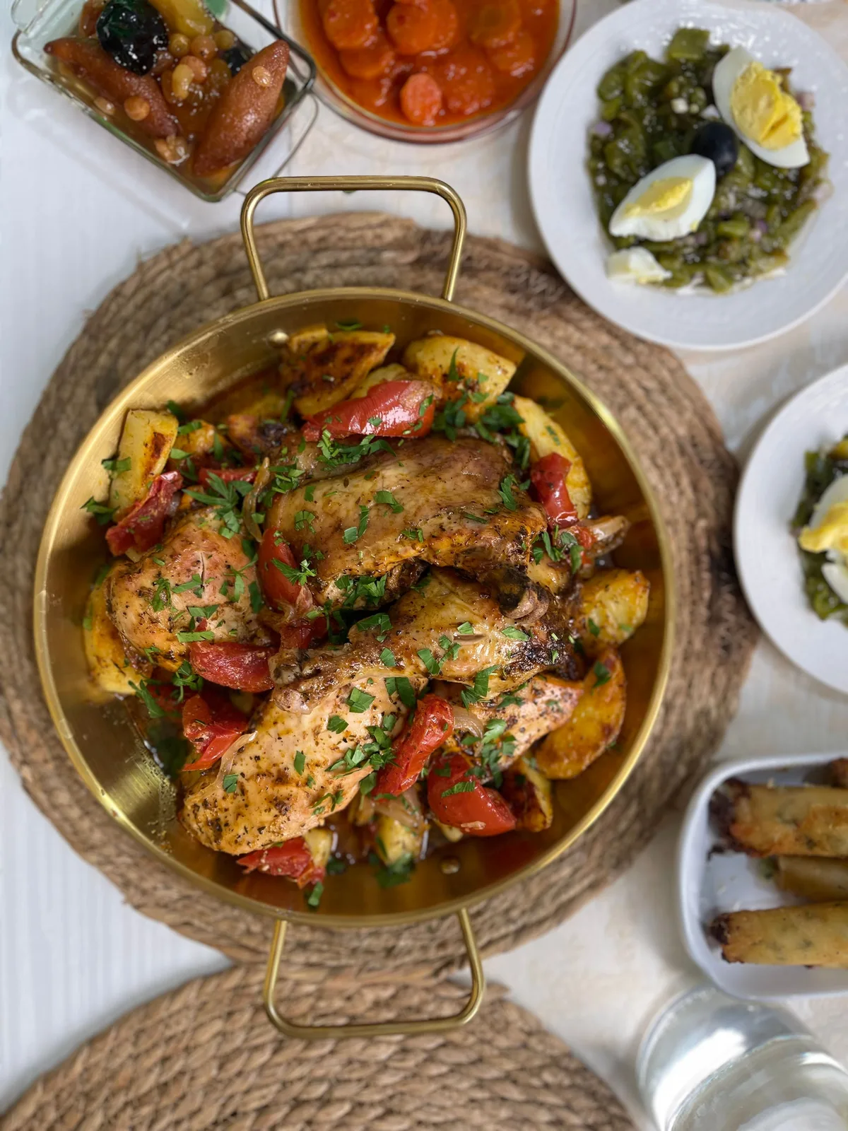 Pollo a la Provenzal (Poulet Provençal)
