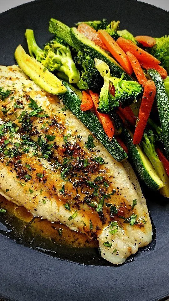 Fish Fillet with Vegetables