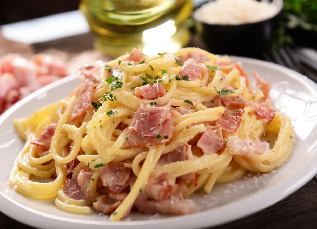 Espagueti a la Carbonara