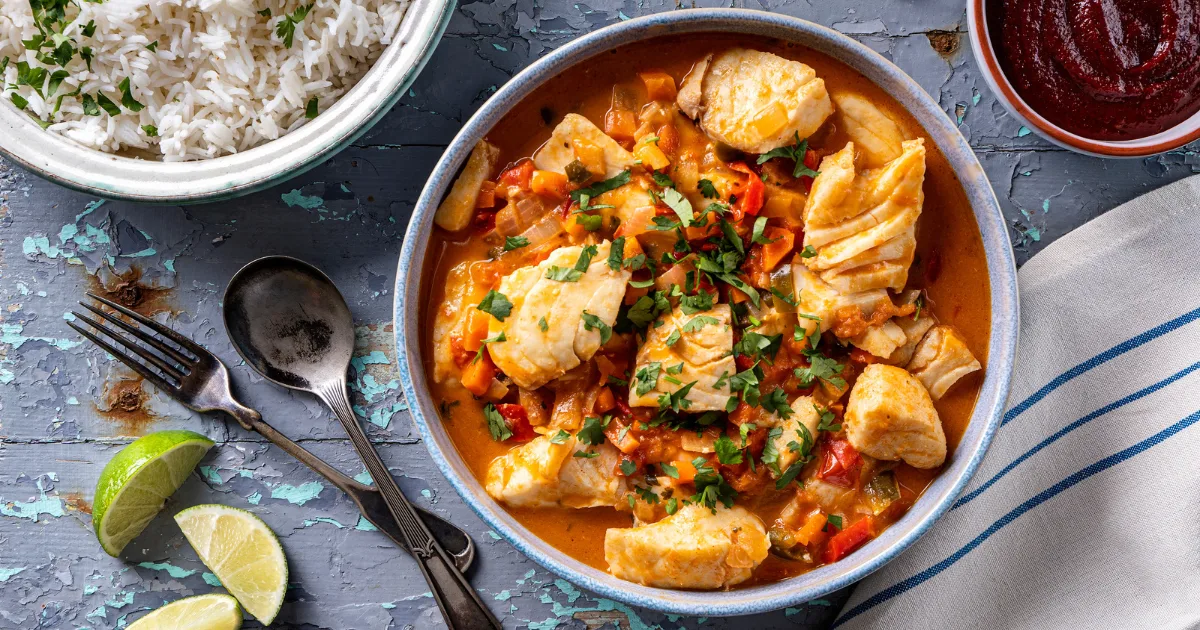 Moqueca de peixe brasileira