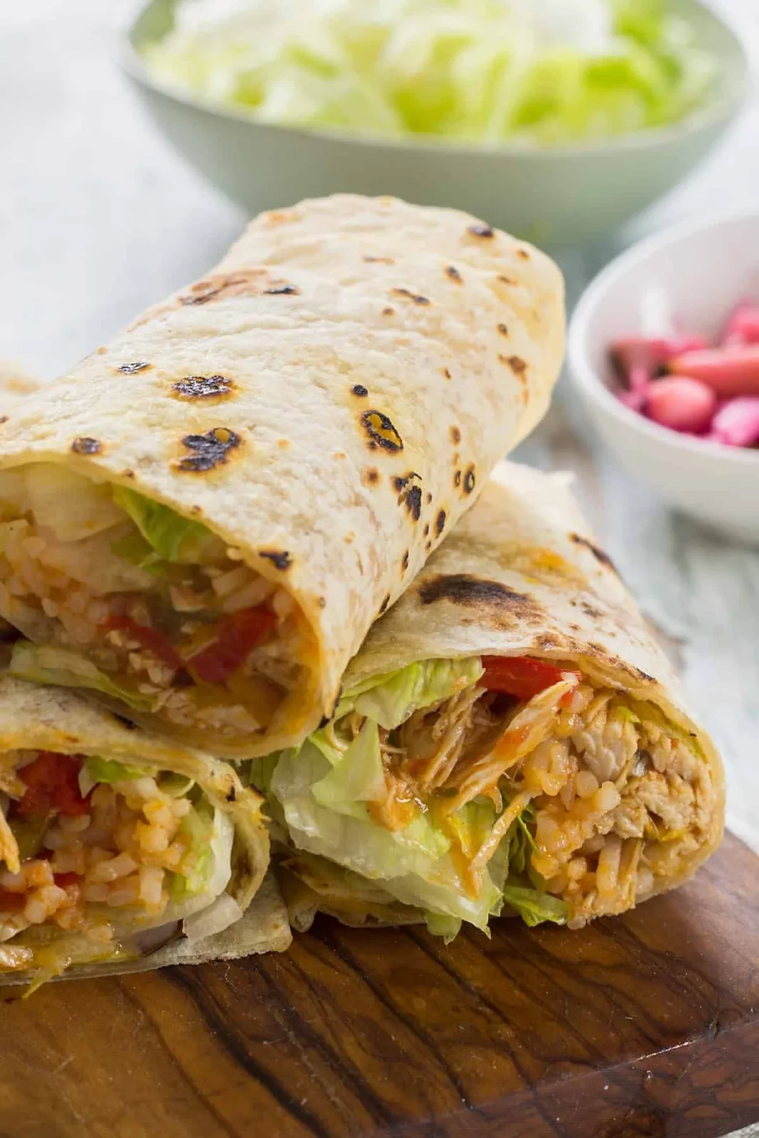 Chicken Burritos