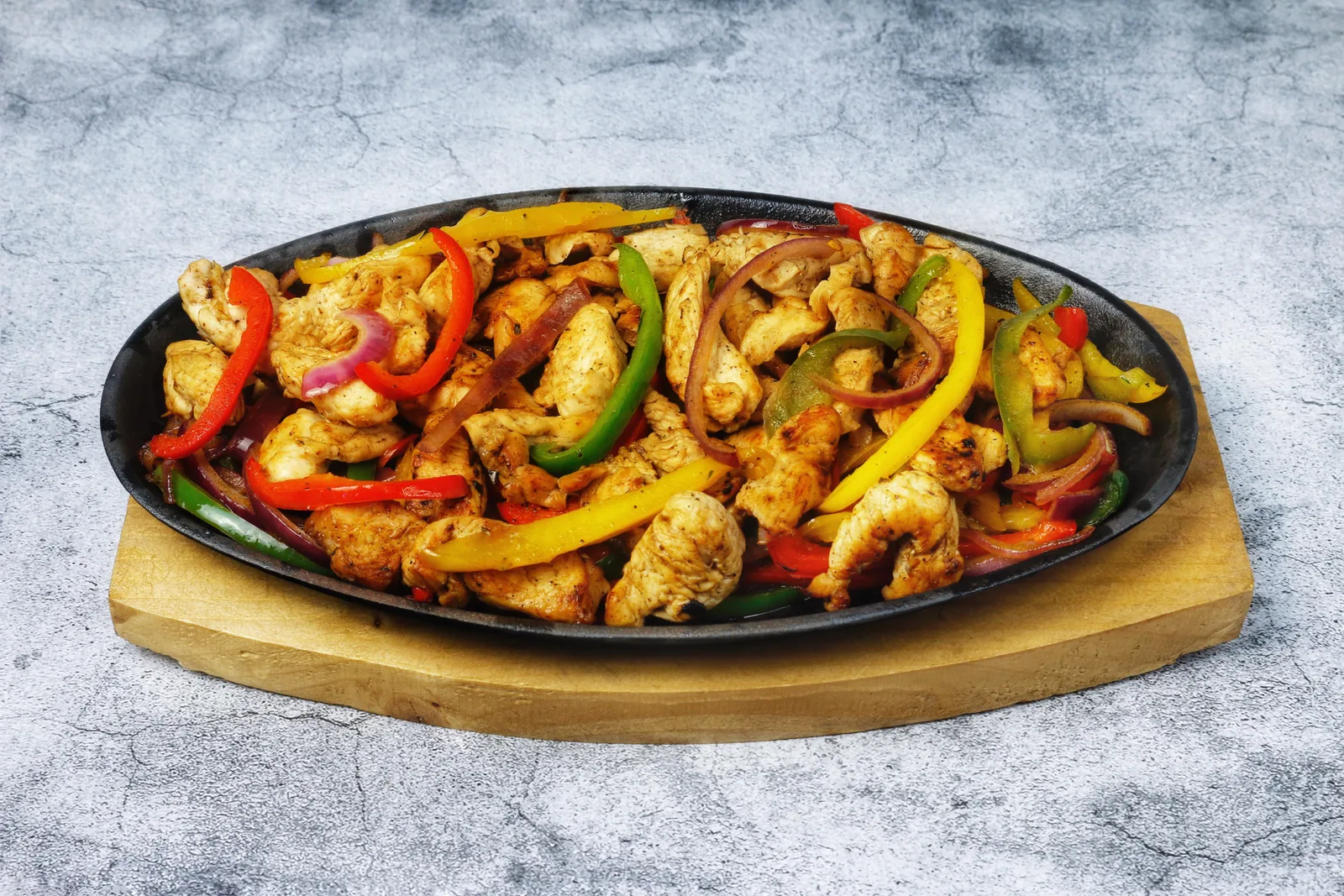 Fajitas de pollo