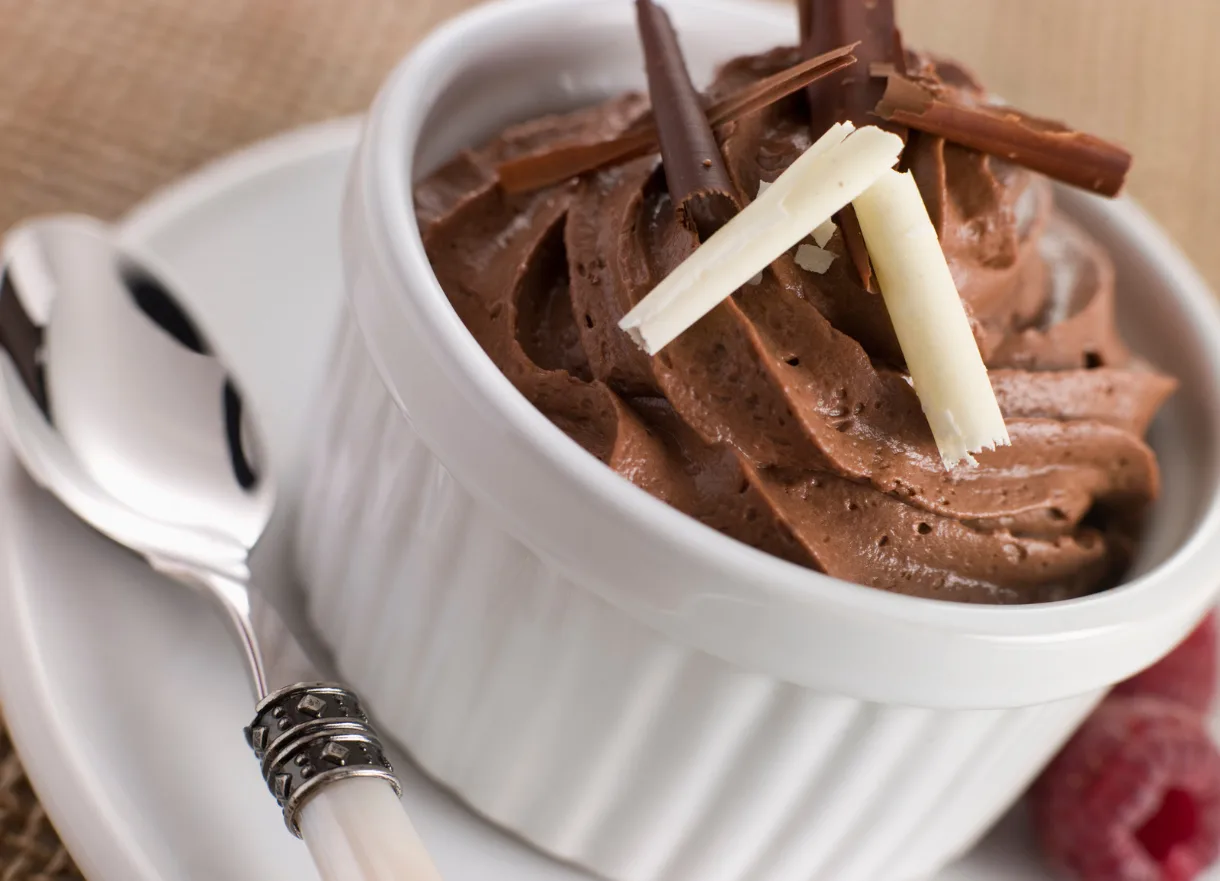 Mousse au Chocolat (Mousse de Chocolate)