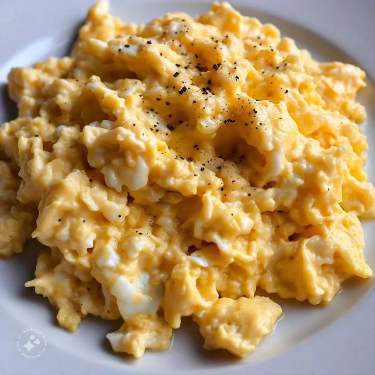Scrambled Eggs with Cheese