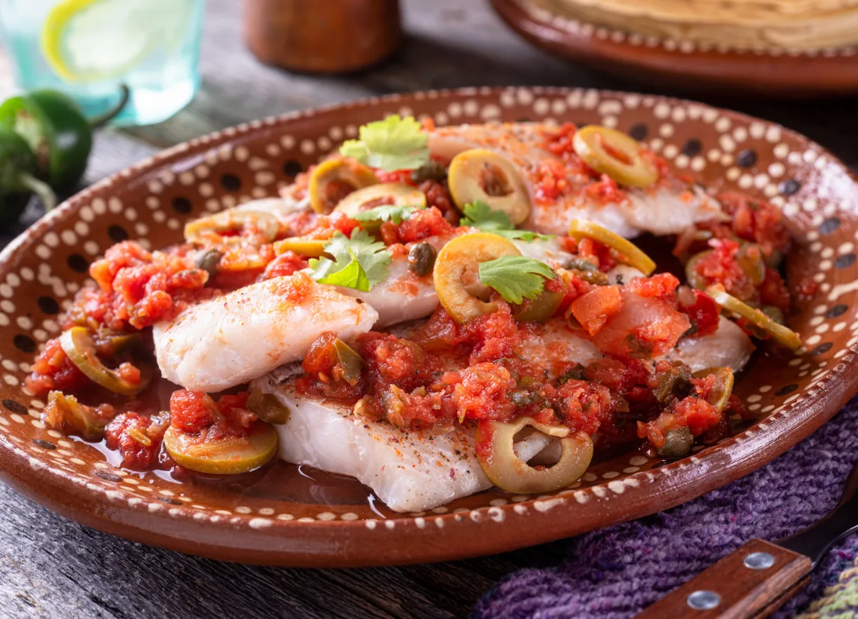 Pescado a la Veracruzana