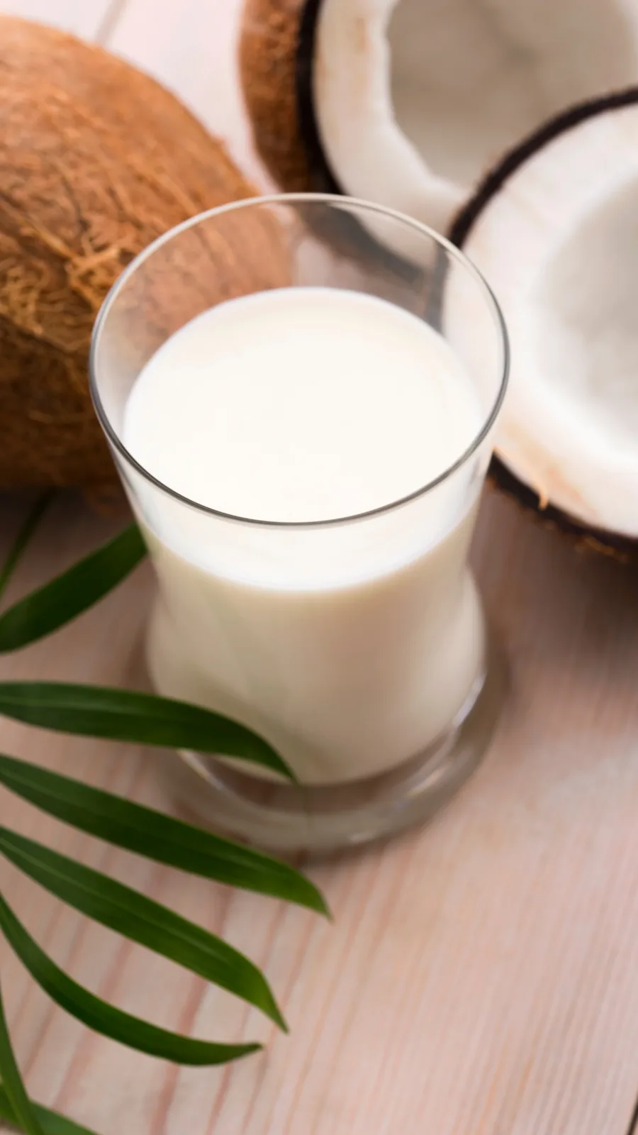 Agua de coco brasileña cremosa